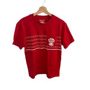 Box Lunch Spongebob Squarepants Red Short Sleeve Tshirt Men's Size Medium